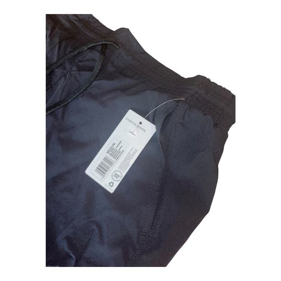 Jockey Black Stretch Woven Joggers Size M NWT - Picture 3 of 5